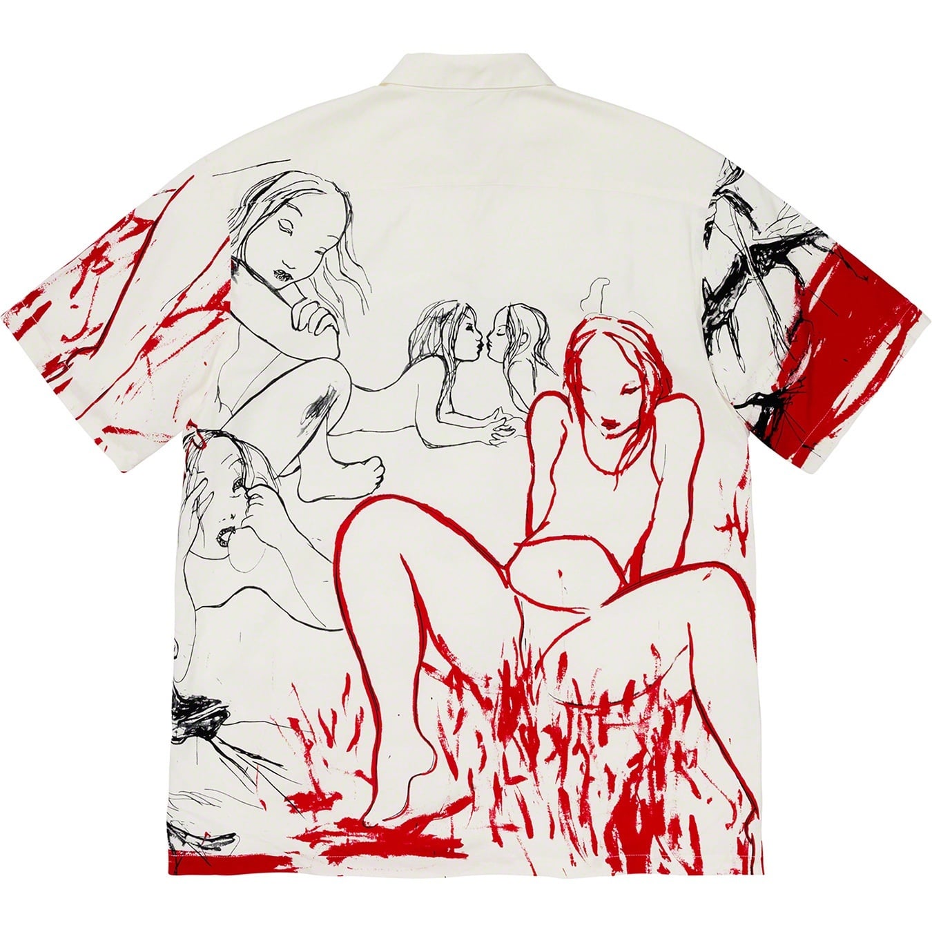 Rita Ackermann/Supreme Rayon S/S Shirt view 7